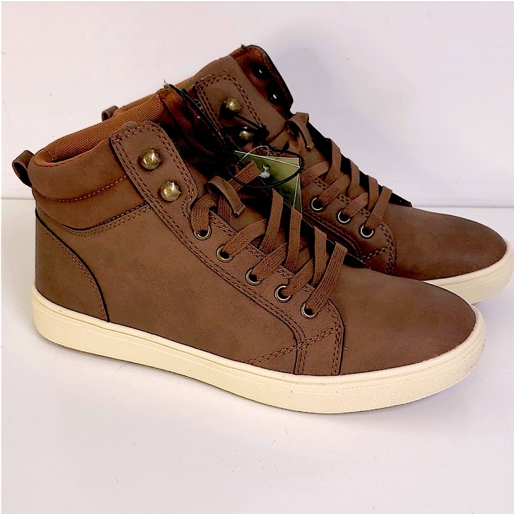 Goodfellow and Co Drew Sneaker Boots Brown. New!
